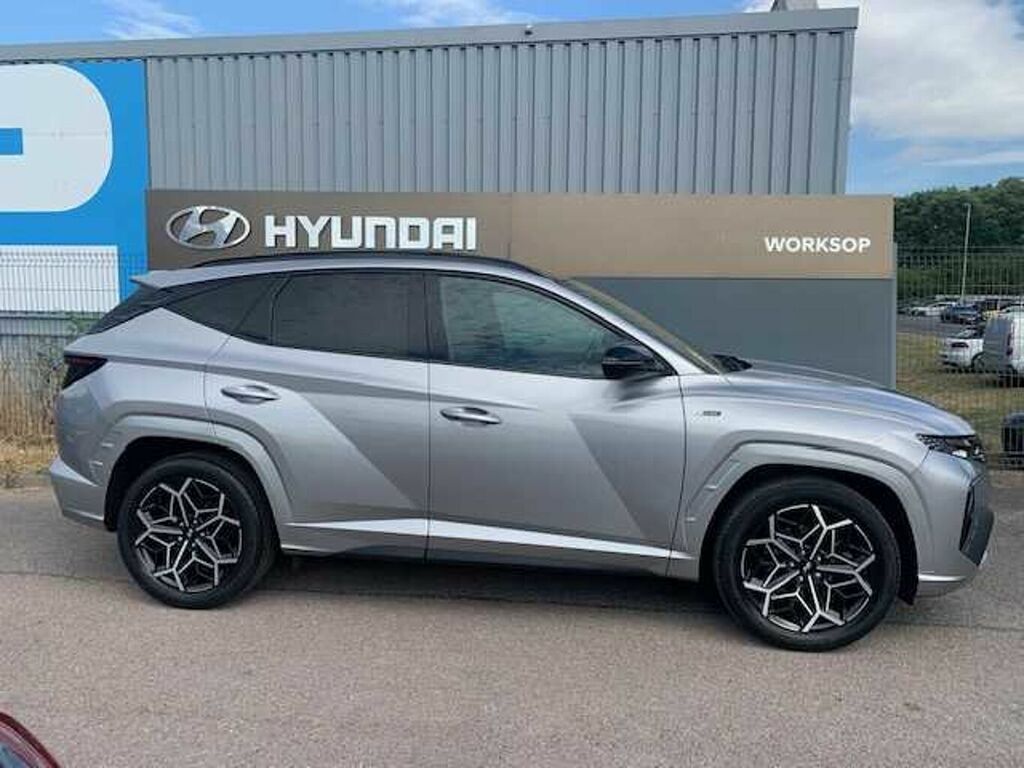 Hyundai Tucson 1.6 Tgdi Hybrid 230 N Line S 2Wd DV22XFR Silver #3