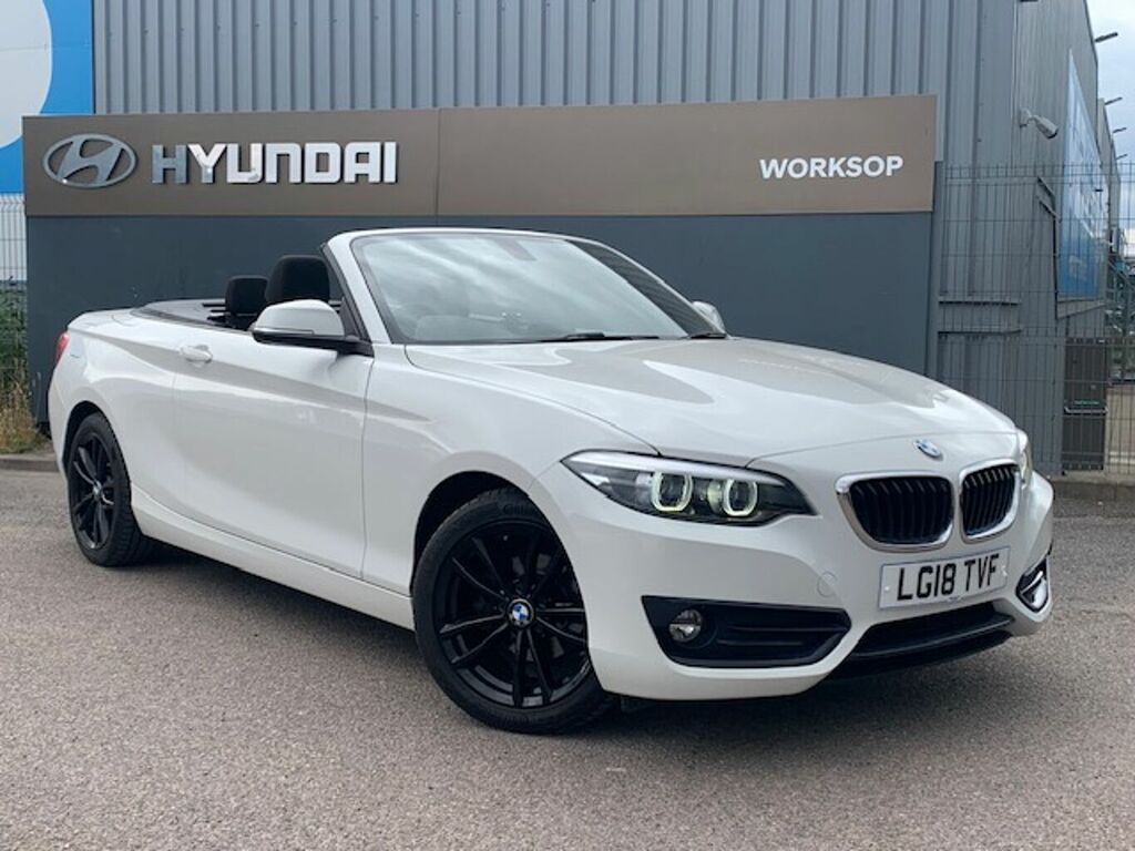 BMW 2 Series 218D Sport Nav Step LG18TVF White #2