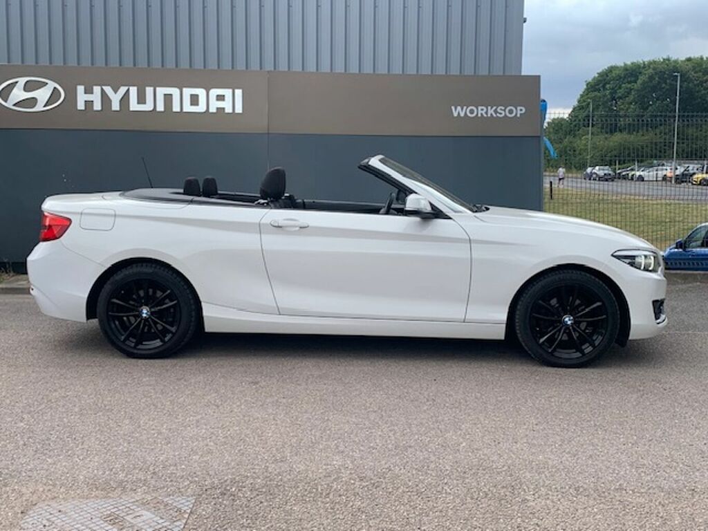 BMW 2 Series 218D Sport Nav Step LG18TVF White #3