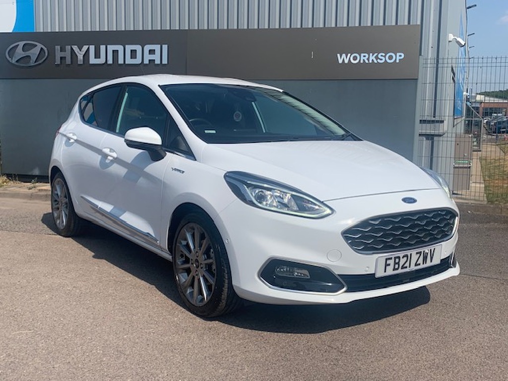 Ford Fiesta 1.0 Ecoboost Hybrid Mhev 125 Vignale Edition White