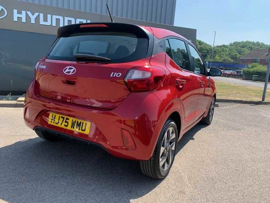 Hyundai I10 1.0 63 Advance Nav HJ75WMU Red #5