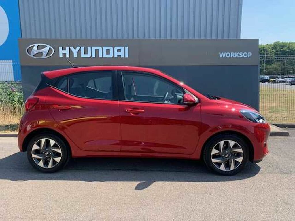 Hyundai I10 1.0 63 Advance Nav HJ75WMU Red #4