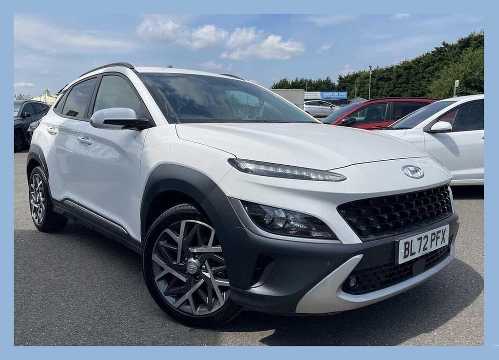 Hyundai Kona Premium Hybrid 1.6 Gdi Hev 141Ps White