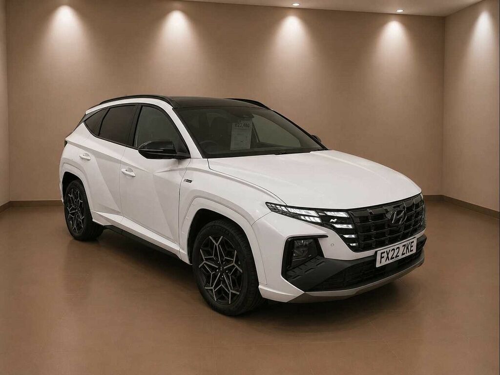 Hyundai Tucson 1.6 Tgdi Hybrid 230 N Line S 2Wd White