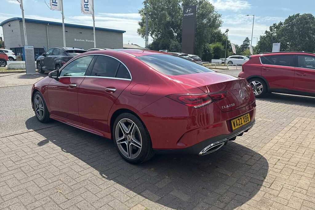 Mercedes-Benz CLA Class 250 Amg Line Premium Plus Tip WA22XBB Red #4