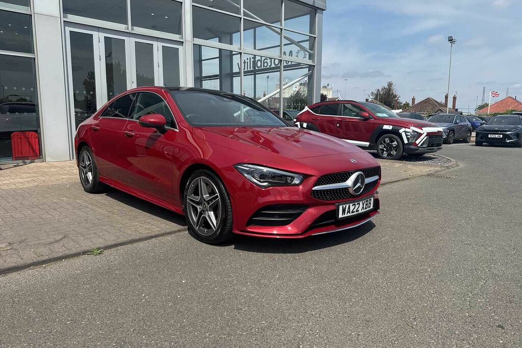 Mercedes-Benz CLA Class 250 Amg Line Premium Plus Tip WA22XBB Red #2