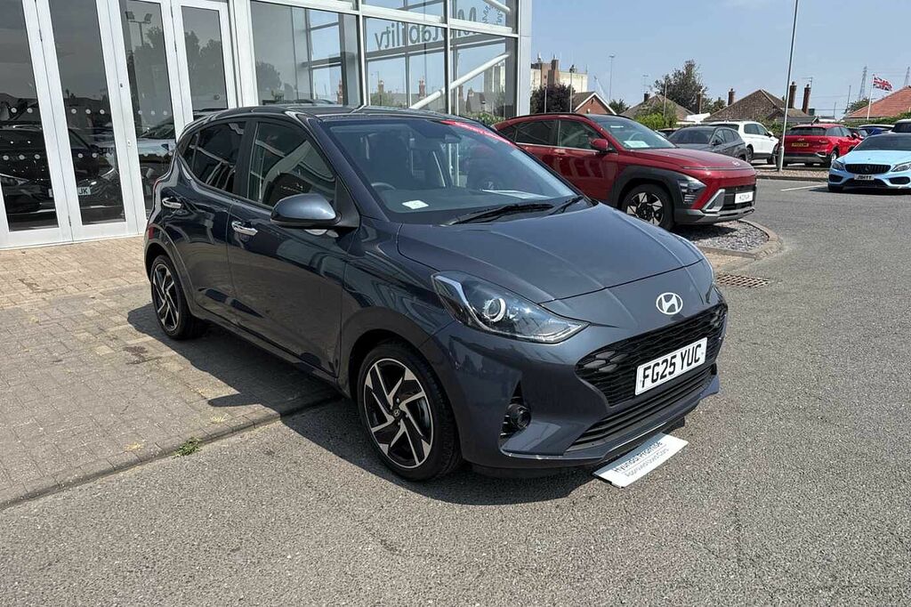 Hyundai I10 1.0 63 Premium Nav FG25YUC Grey #2