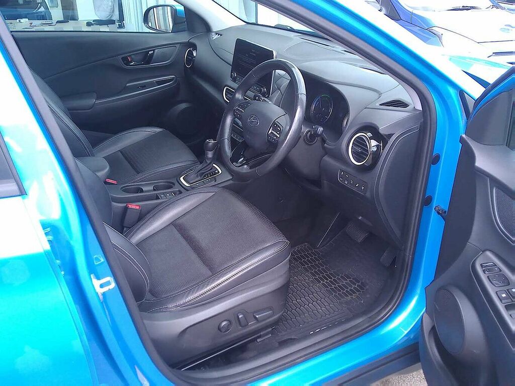 Hyundai Kona 1.6 Gdi Hybrid Premium Se Dct Blue #3