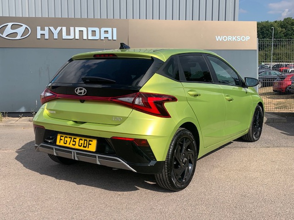 Hyundai I20 1.0T Gdi 90 Black Line FG75GDF Green #3