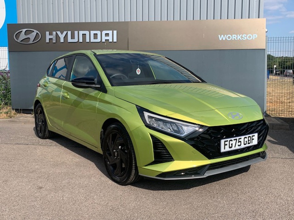 Hyundai I20 1.0T Gdi 90 Black Line FG75GDF Green