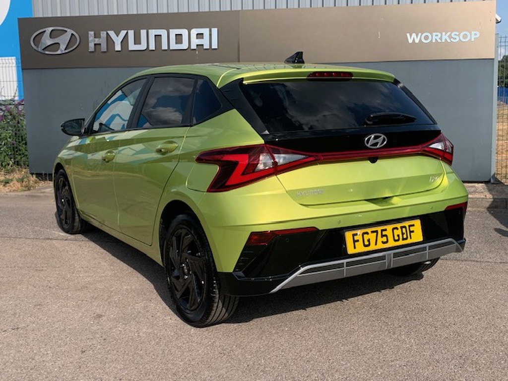 Hyundai I20 1.0T Gdi 90 Black Line FG75GDF Green #5