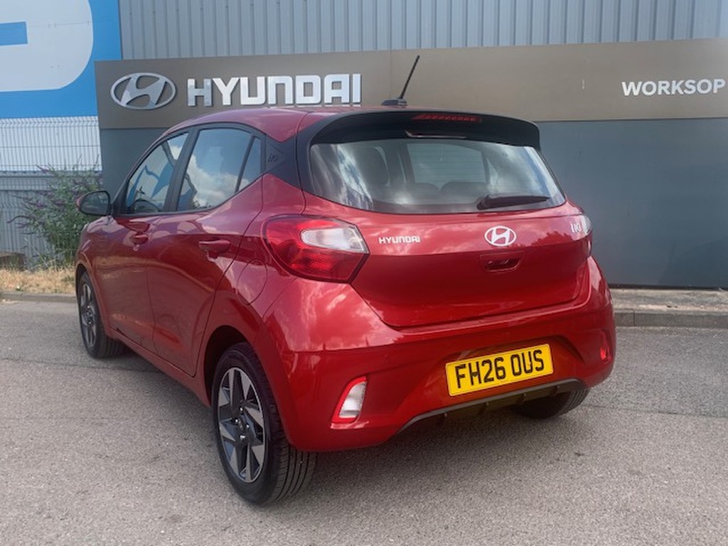 Hyundai I10 1.0 63 Advance Nav FH26OUS Red #5