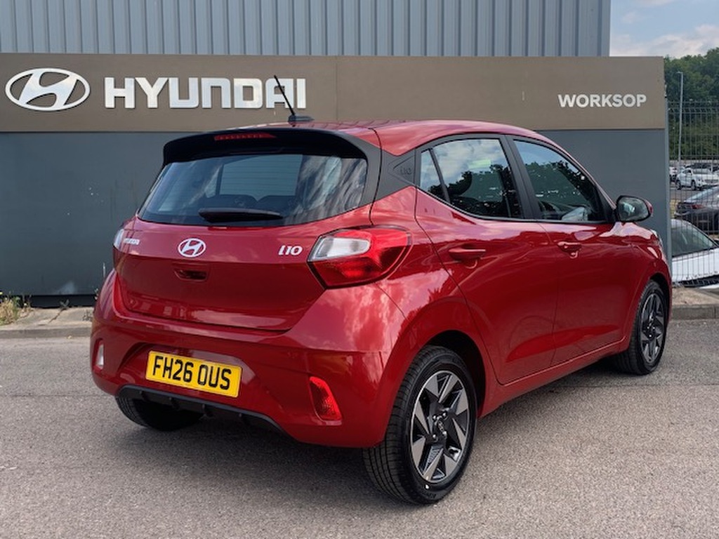 Hyundai I10 1.0 63 Advance Nav FH26OUS Red #3