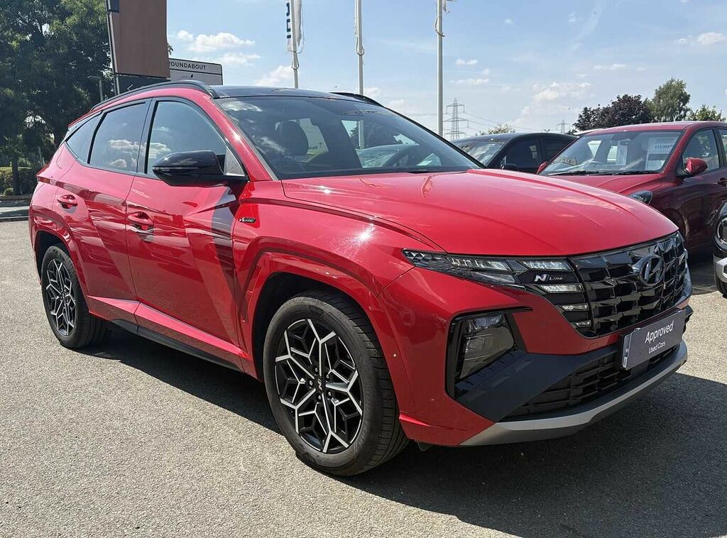Hyundai Tucson N Line S Hybrid 1.6 T-gdi Hev 230Ps Red
