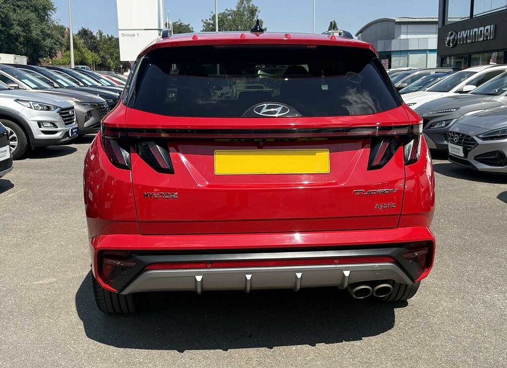 Hyundai Tucson N Line S Hybrid 1.6 T-gdi Hev 230Ps Red #4