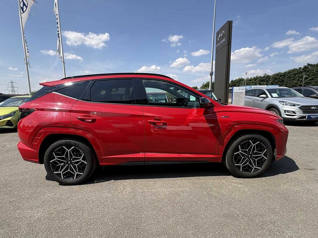 Hyundai Tucson N Line S Hybrid 1.6 T-gdi Hev 230Ps Red #3