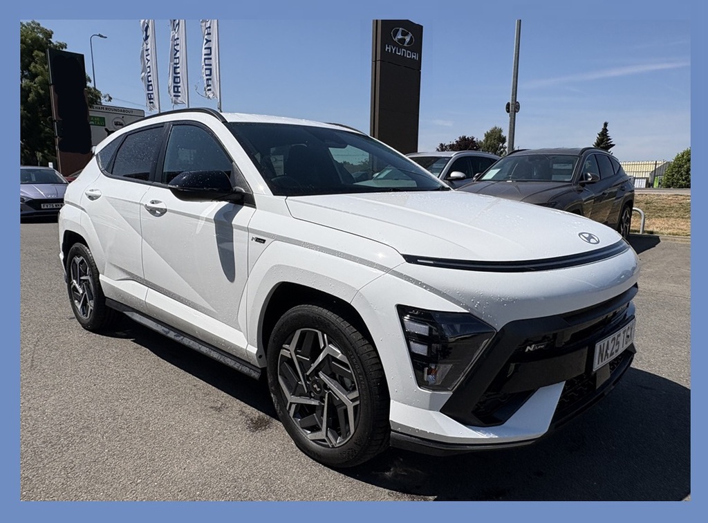 Hyundai Kona N Line Hybrid 1.6 T-gdi Hev 129Ps White