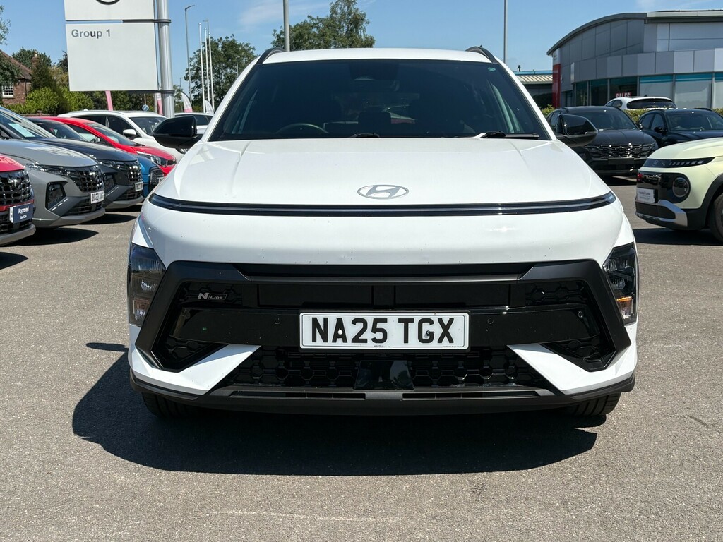 Hyundai Kona N Line Hybrid 1.6 T-gdi Hev 129Ps White #5