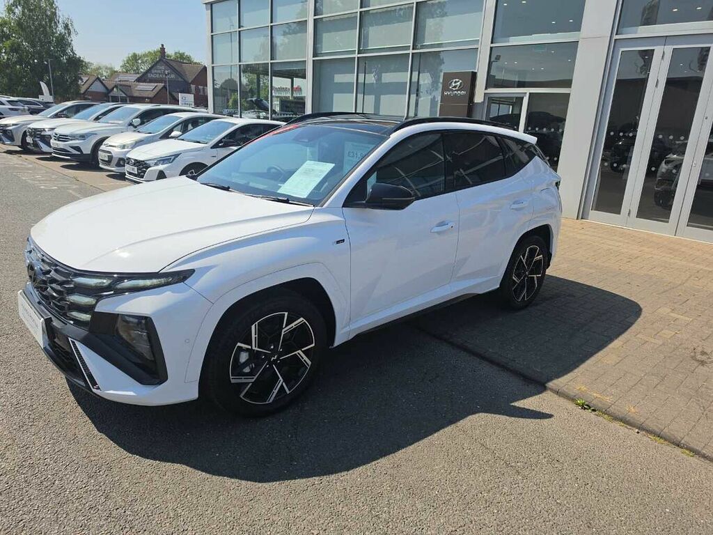 Hyundai Tucson 1.6T N Line S FV26SYC White #5