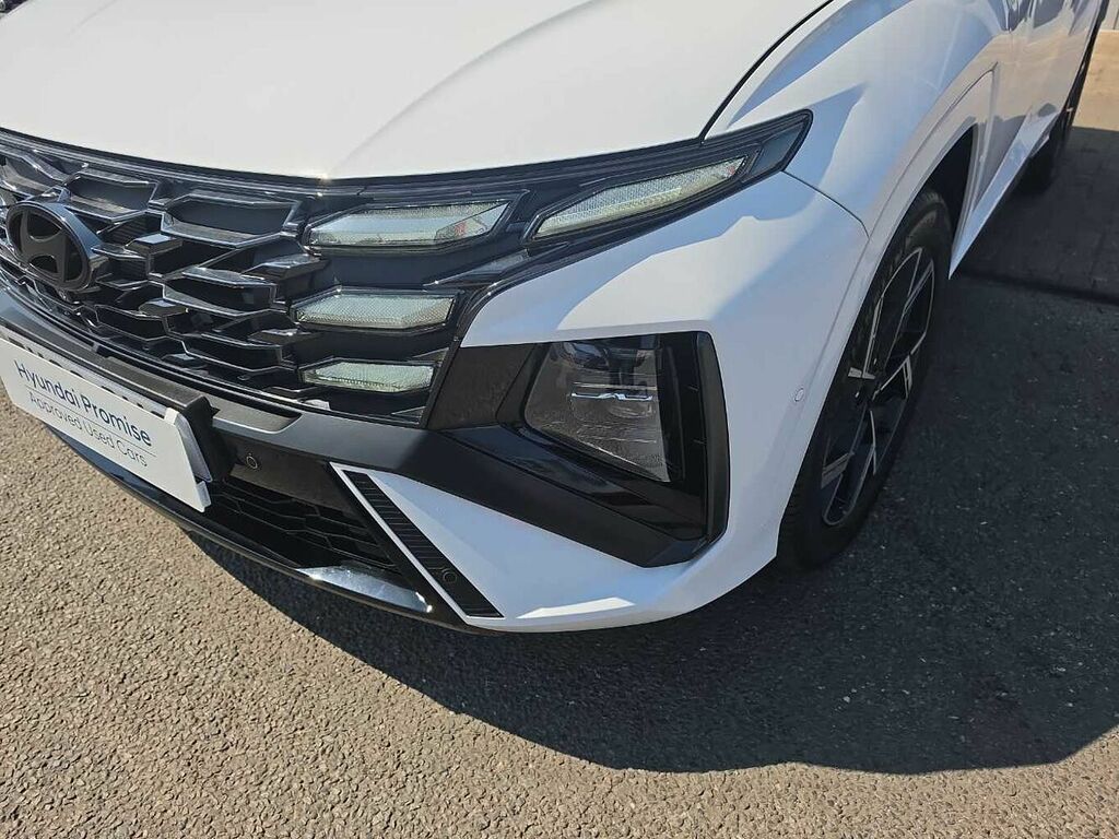 Hyundai Tucson 1.6T N Line S FV26SYC White #4