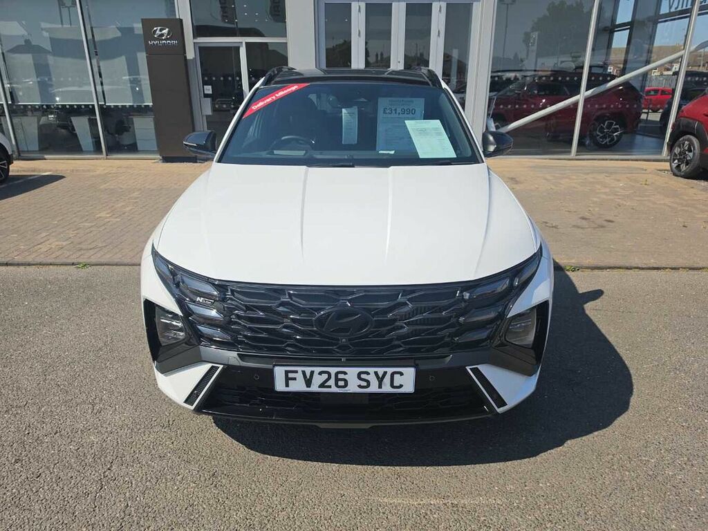 Hyundai Tucson 1.6T N Line S FV26SYC White #3
