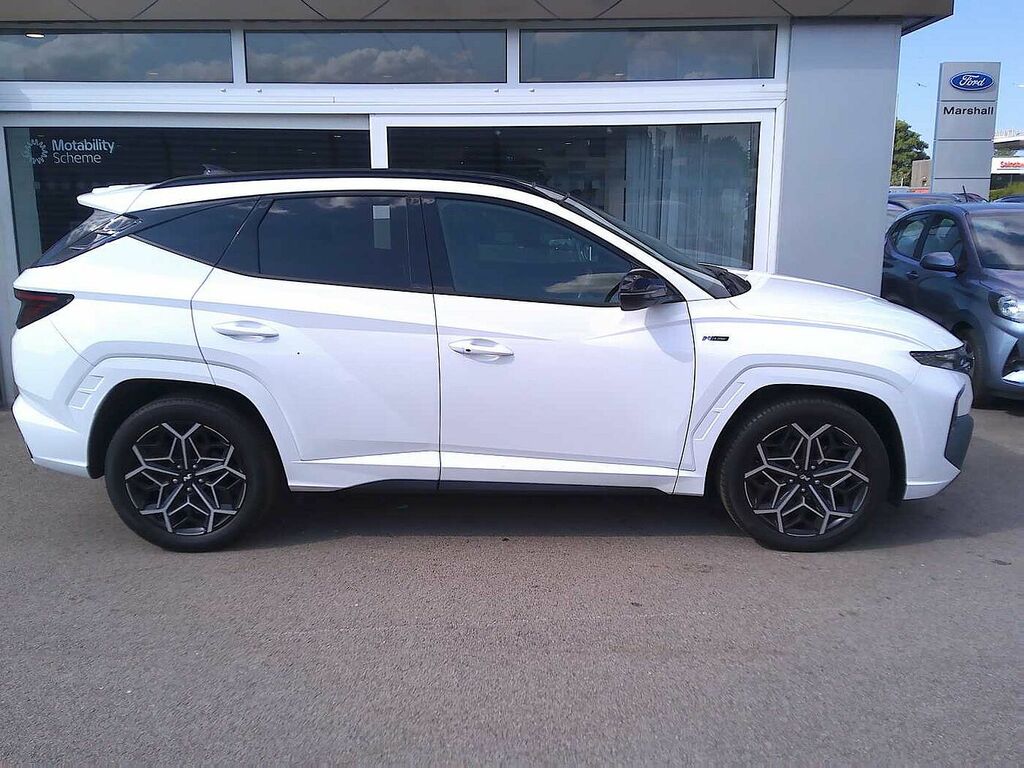 Hyundai Tucson 1.6 Tgdi Hybrid 230 N Line S 2Wd White #5