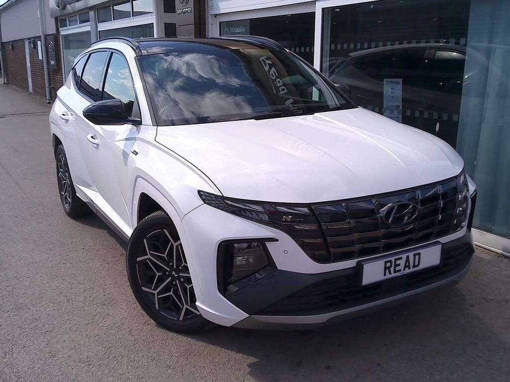 Hyundai Tucson 1.6 Tgdi Hybrid 230 N Line S 2Wd White