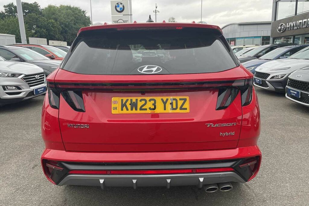 Hyundai Tucson N Line Hybrid 1.6 T-gdi Hev 230Ps Red #6