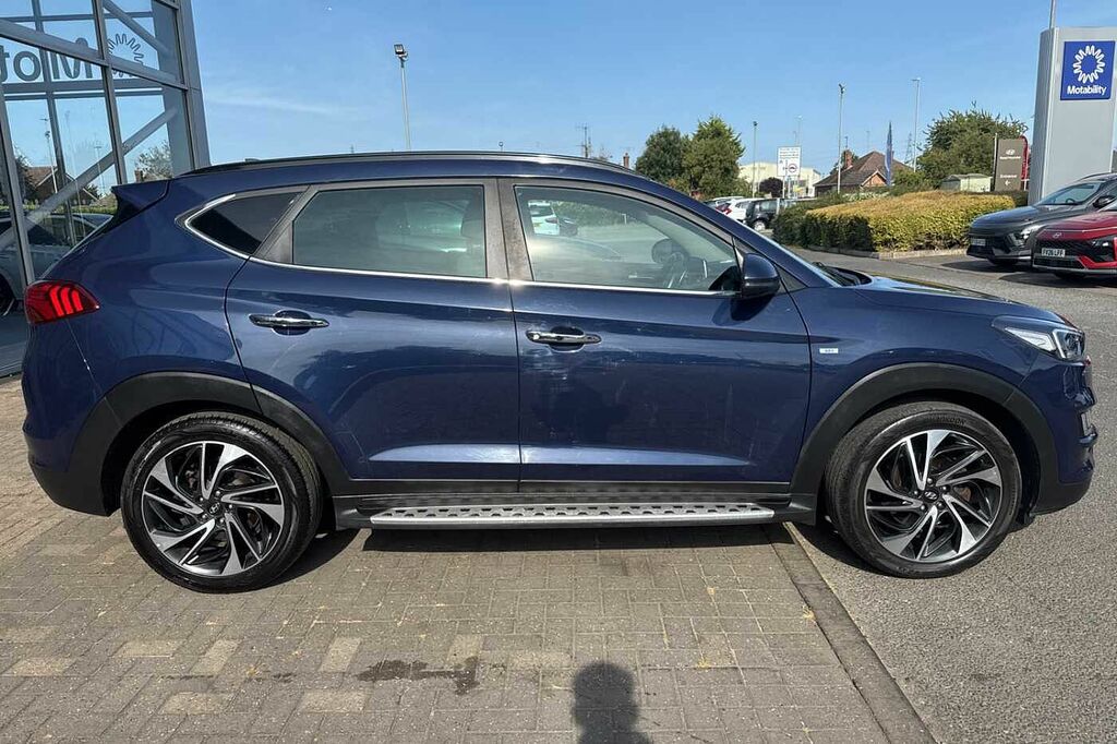 Hyundai Tucson 2.0 Crdi 48V Mhd Premium Se 4Wd Dct Blue #4