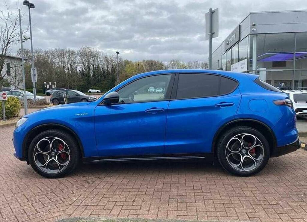 Alfa Romeo Stelvio 2.2 D 210 Veloce Awd Blue #4