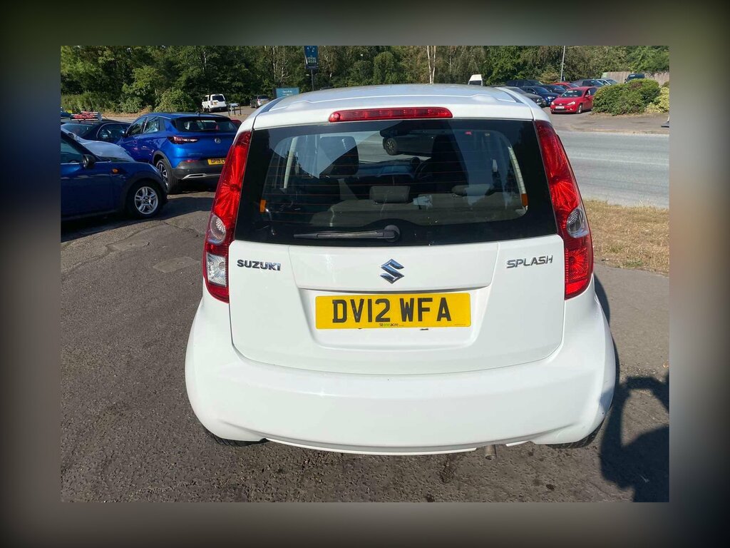 Suzuki Splash 1.0 12V Sz2 Euro 5 White #6