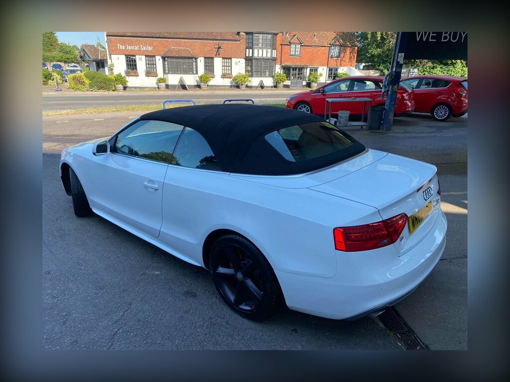 Audi A5 3.0 Tdi V6 S Line S Tronic Quattro Euro 5 Ss White #6