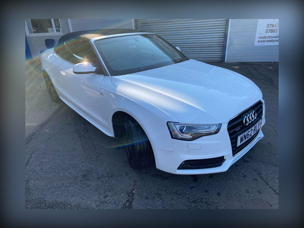 Audi A5 3.0 Tdi V6 S Line S Tronic Quattro Euro 5 Ss White #2