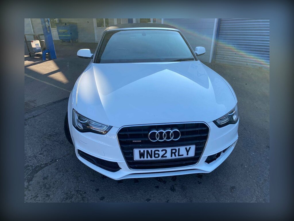 Audi A5 3.0 Tdi V6 S Line S Tronic Quattro Euro 5 Ss White #3