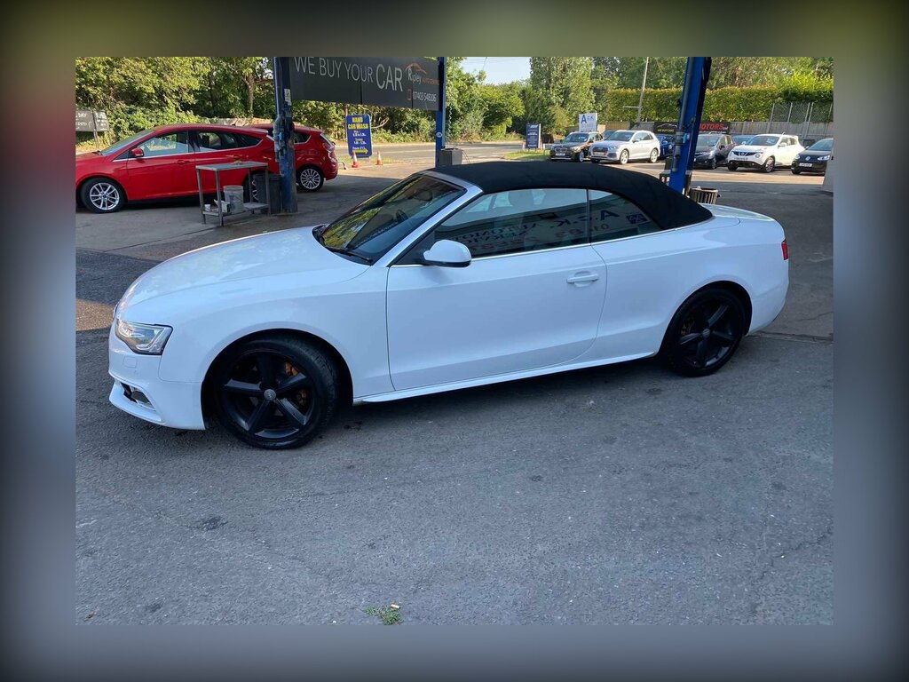 Audi A5 3.0 Tdi V6 S Line S Tronic Quattro Euro 5 Ss White #4