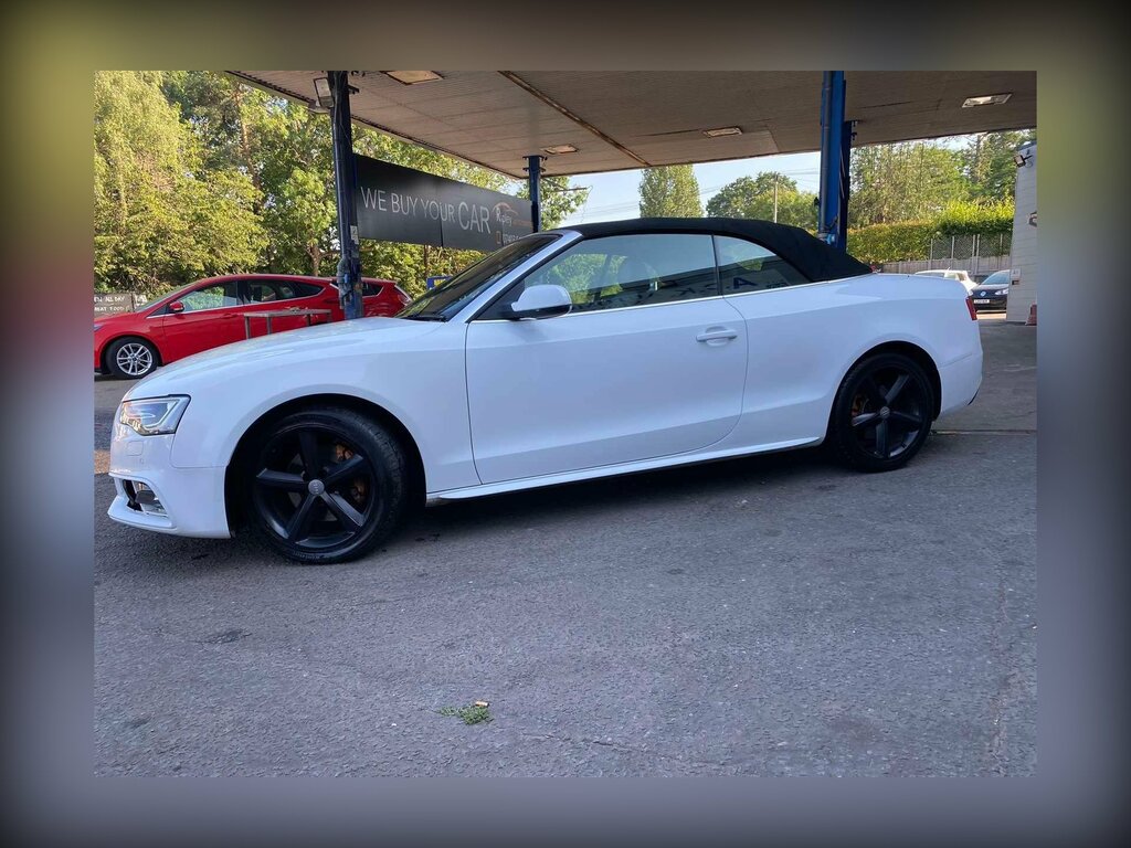 Audi A5 3.0 Tdi V6 S Line S Tronic Quattro Euro 5 Ss White #5