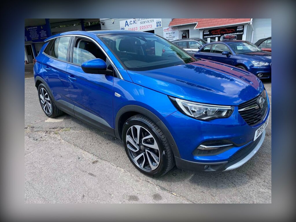 Vauxhall Grandland X 1.2 Turbo Elite Nav Euro 6 Ss Blue