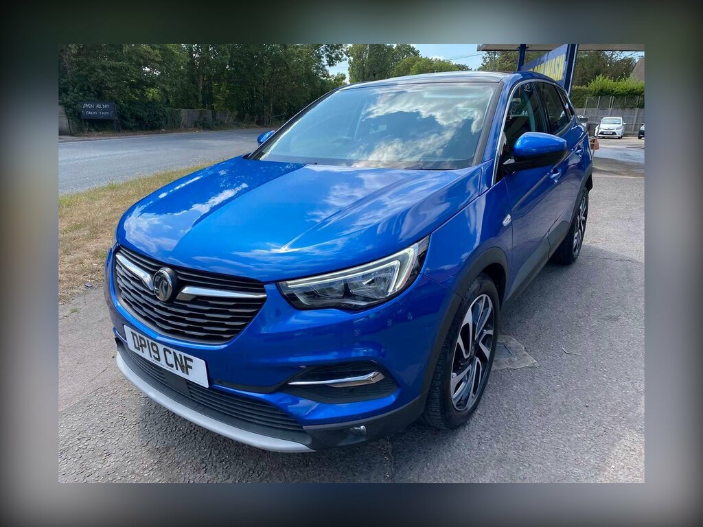 Vauxhall Grandland X 1.2 Turbo Elite Nav Euro 6 Ss Blue #4