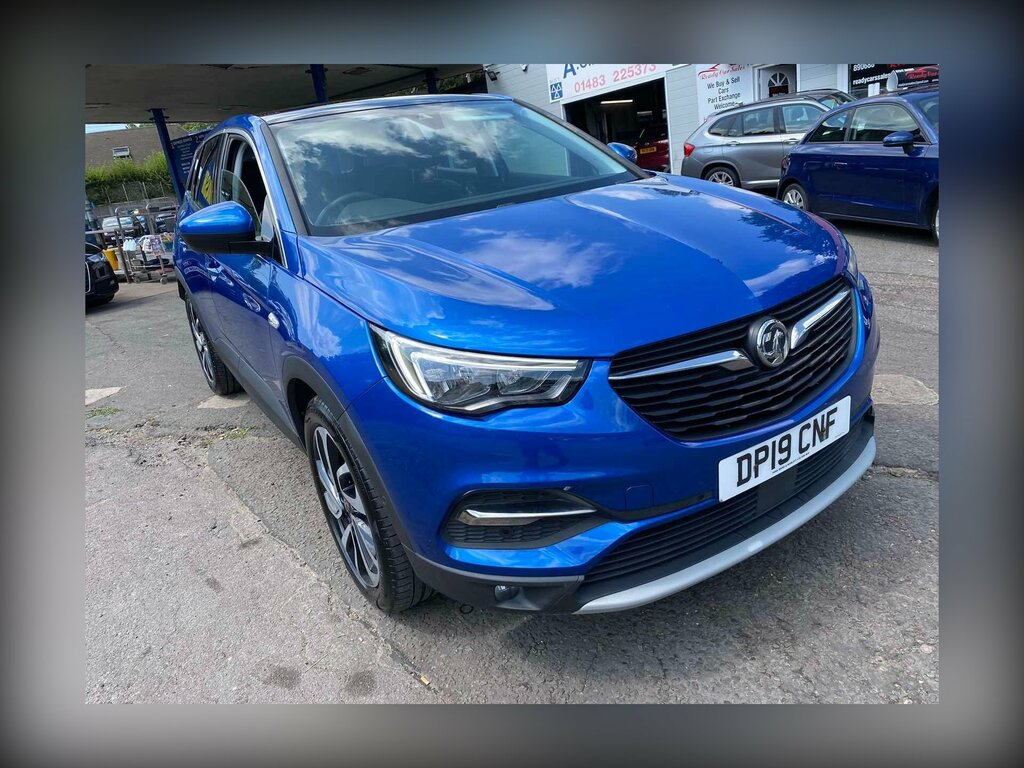 Vauxhall Grandland X 1.2 Turbo Elite Nav Euro 6 Ss Blue #2