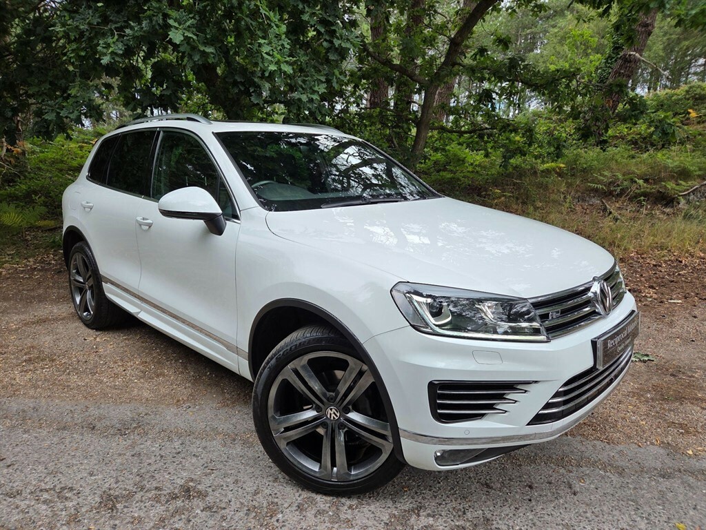 Volkswagen Touareg 3.0 Tdi V6 R-line Plus Tiptronic 4Wd Euro 6 Ss White #5