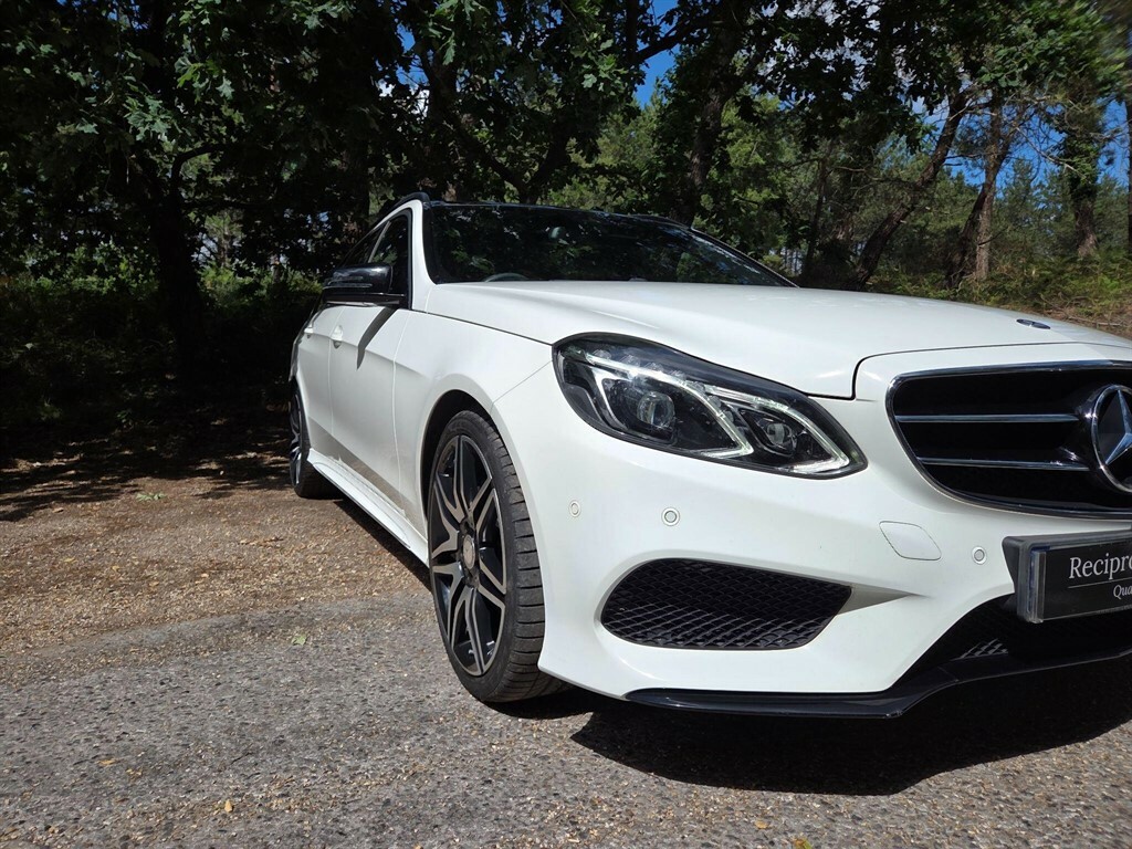 Mercedes-Benz E Class 3.0 V6 Bluetec Amg Night Edition Premium G-troni White #6