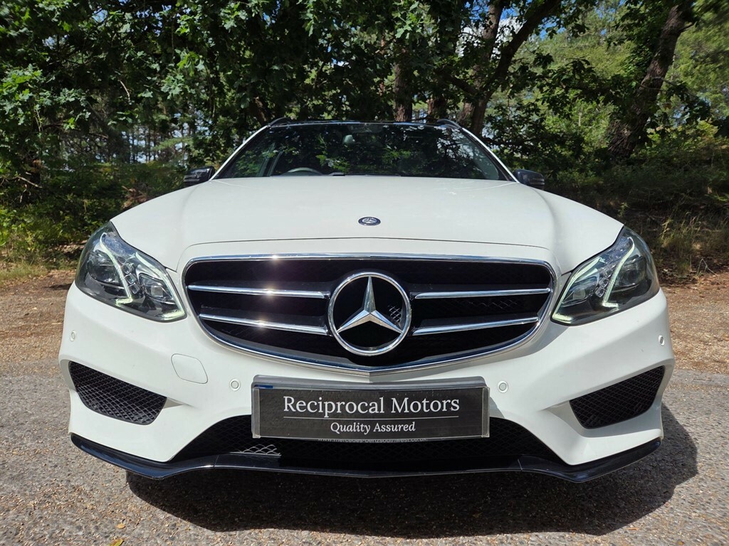 Mercedes-Benz E Class 3.0 V6 Bluetec Amg Night Edition Premium G-troni White #5