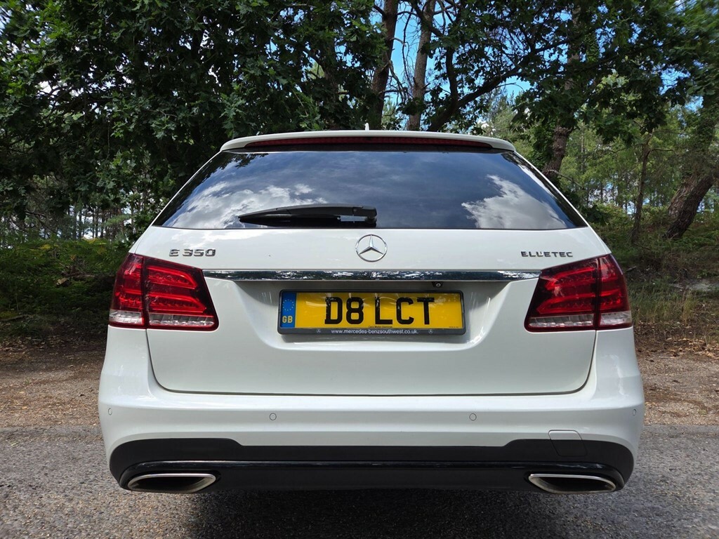 Mercedes-Benz E Class 2.0 E220d Amg Line Estate G-tronic Eur White #16