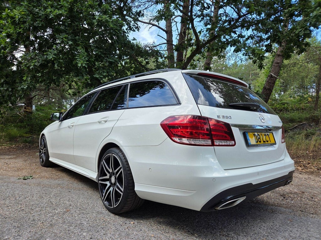 Mercedes-Benz E Class 2.0 E220d Amg Line Estate G-tronic Eur White #14