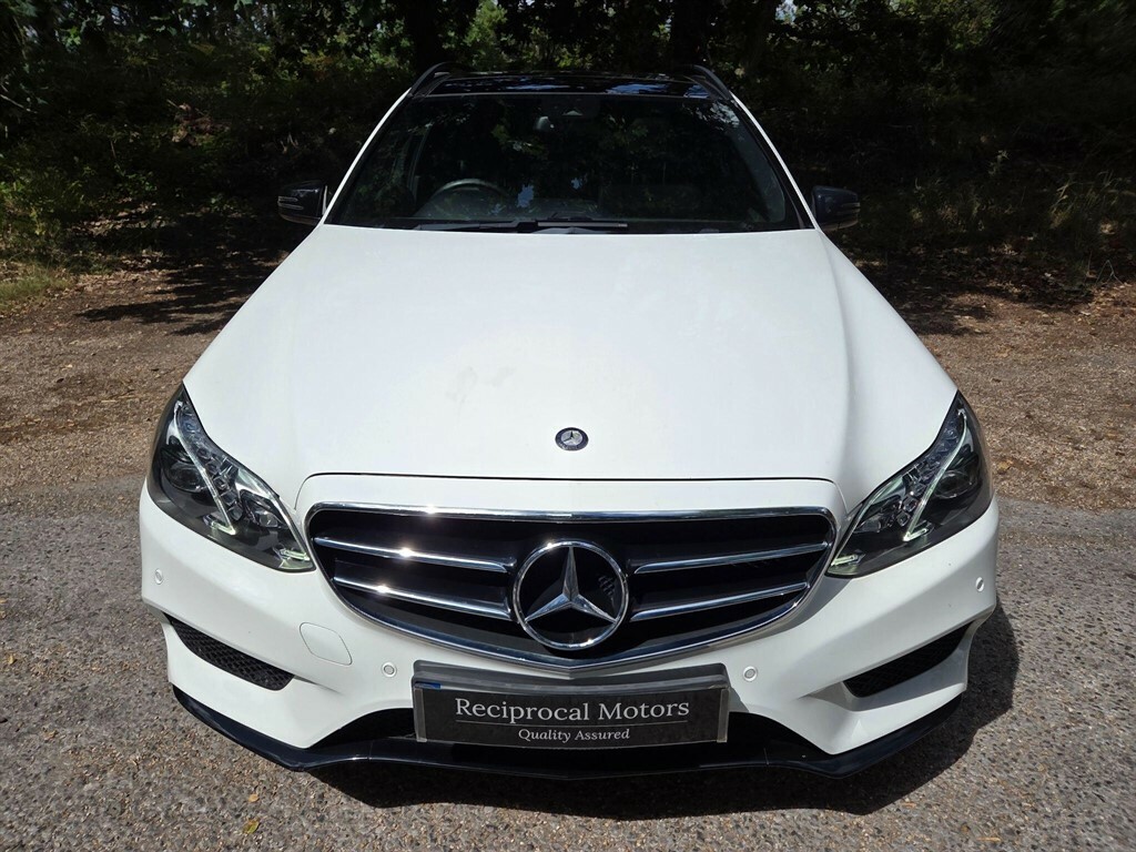 Mercedes-Benz E Class 2.0 E220d Amg Line Estate G-tronic Eur White #7