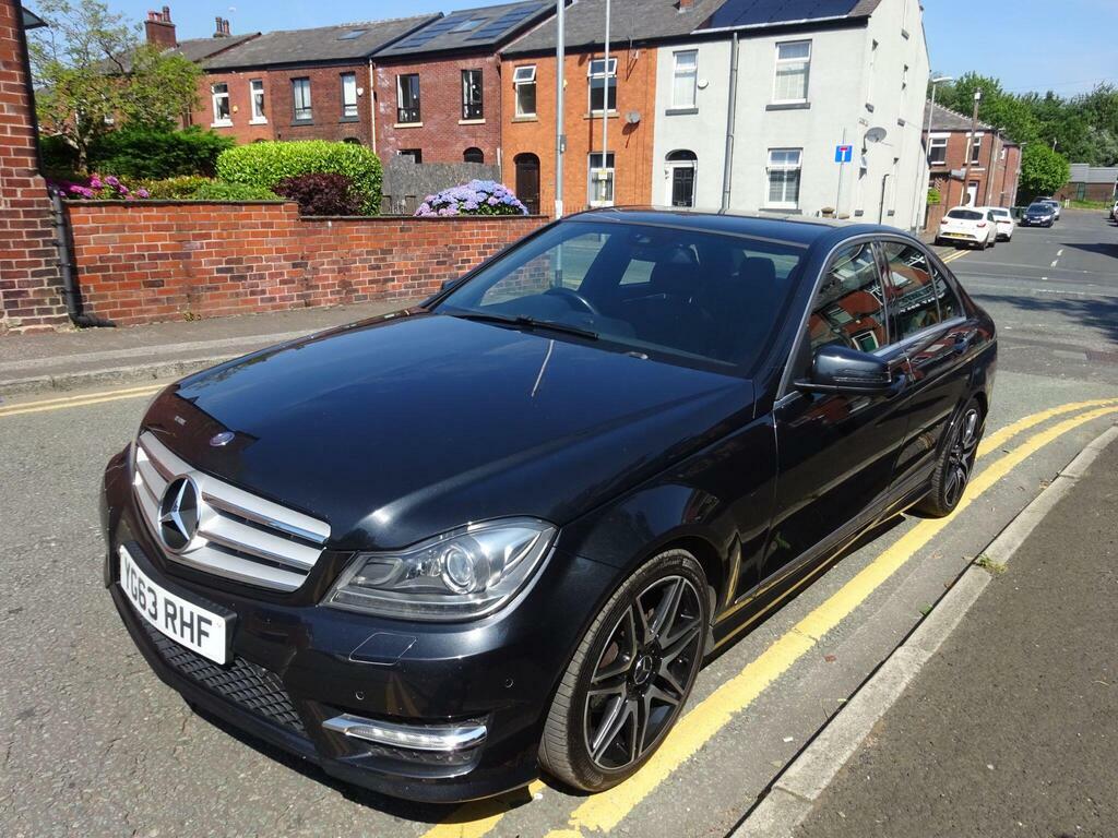 Mercedes-Benz C Class 2.1 C220 Cdi Amg Sport Plus G-tronic Euro 5 S S YG63RHF Black #3