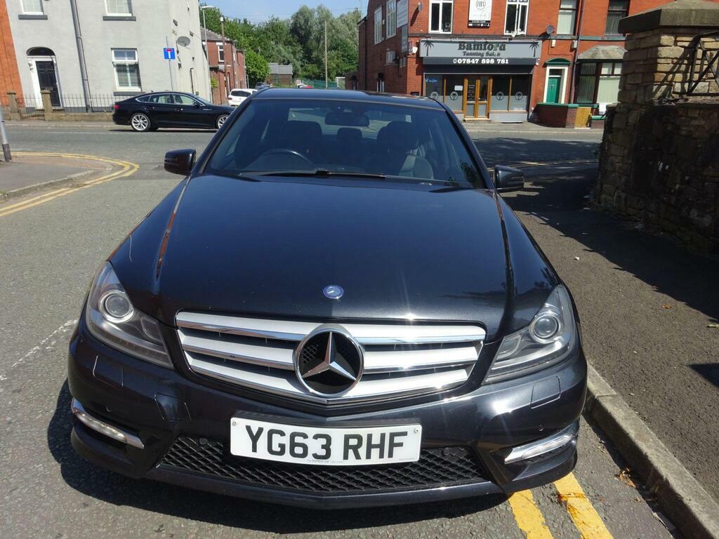 Mercedes-Benz C Class 2.1 C220 Cdi Amg Sport Plus G-tronic Euro 5 S S YG63RHF Black #2