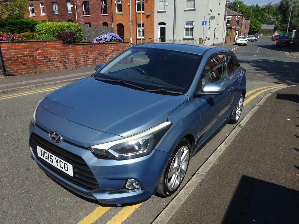 Hyundai I20 1.2 Sport Euro 6 NG15YCO Blue #3