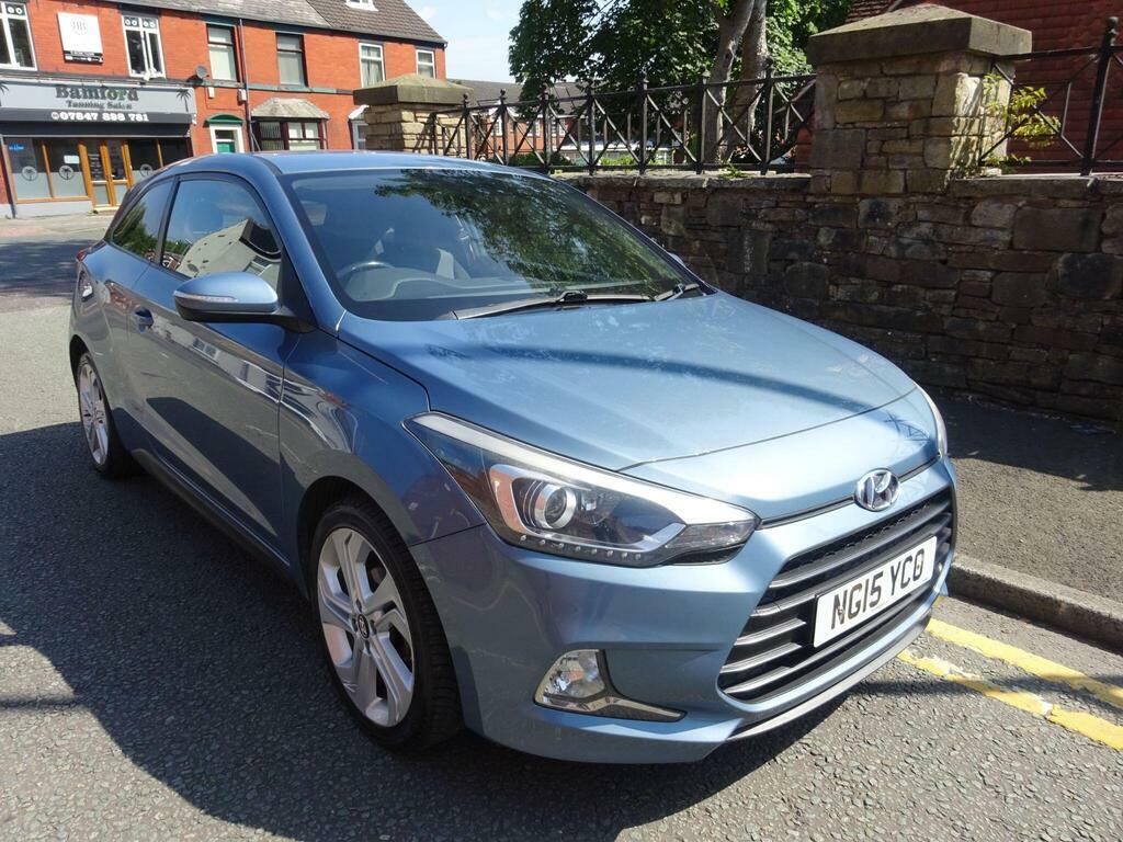 Hyundai I20 1.2 Sport Euro 6 NG15YCO Blue #4