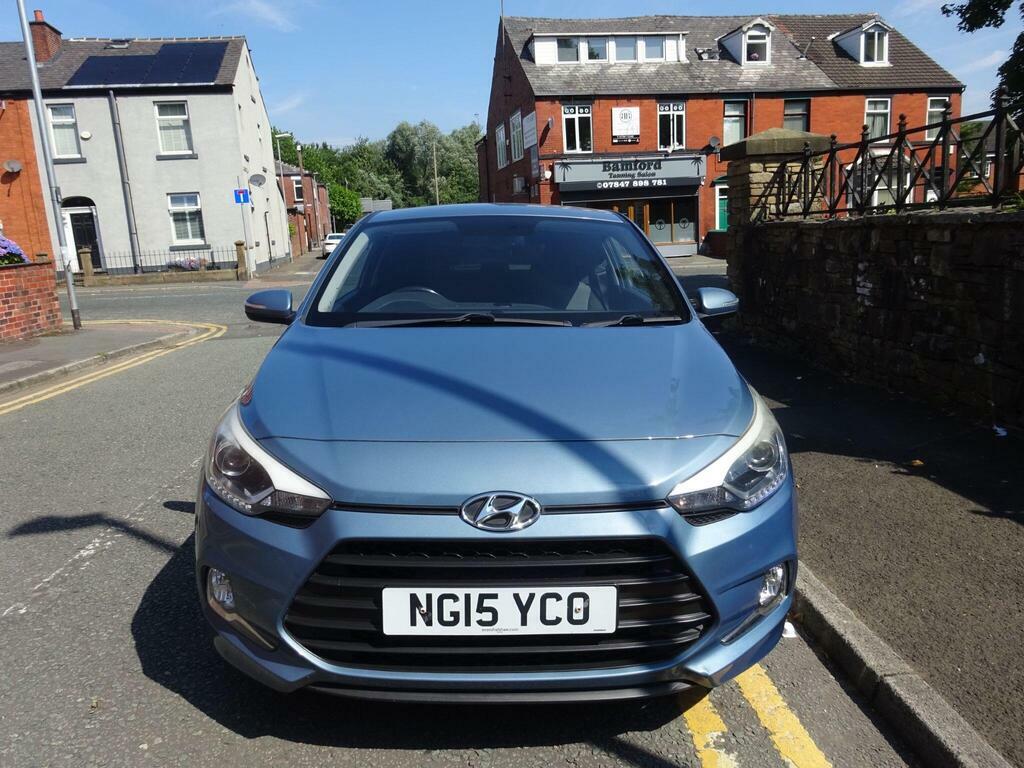 Hyundai I20 1.2 Sport Euro 6 NG15YCO Blue #2